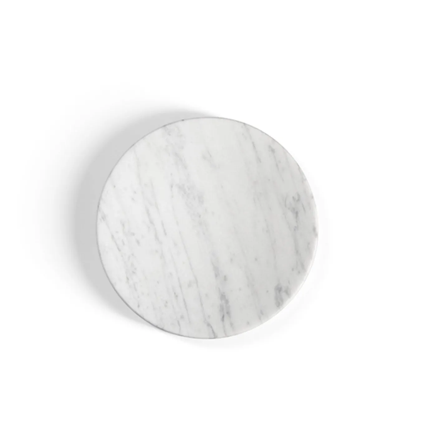 Portasapone Ellipse in marmo di Carrara