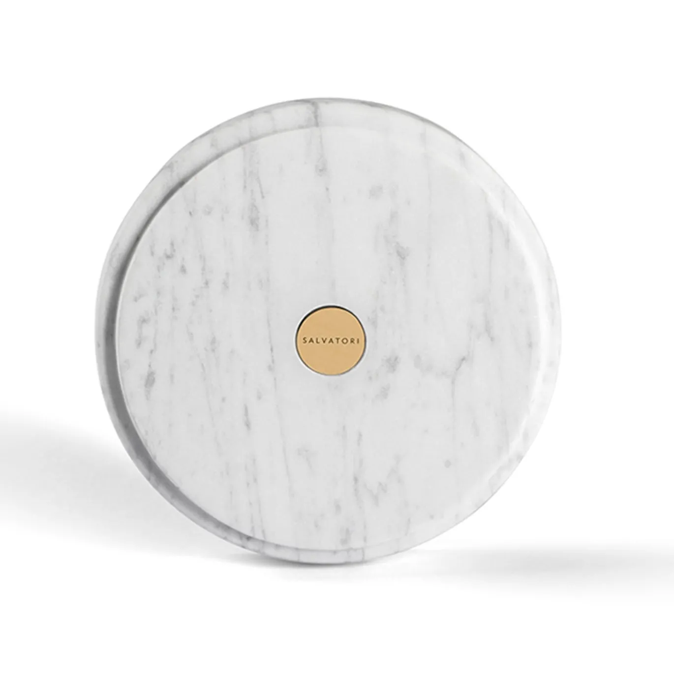 Portasapone Ellipse in marmo di Carrara
