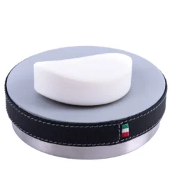 Porta sapone nero