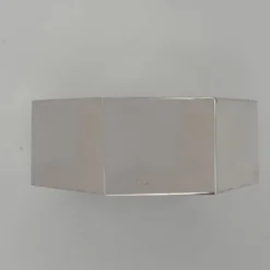 Porta Saponetta Ottagonale Del Monte in Ottone Argento