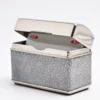 Portasigarette Galucharme Rosa Melange Shagreen di Nino Basso