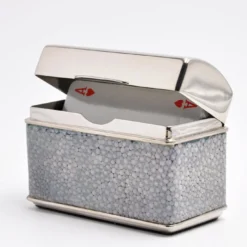 Portasigarette Galucharme Rosa Melange Shagreen di Nino Basso