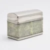 Portasigarette Galucharme verde salvia di Nino Basso