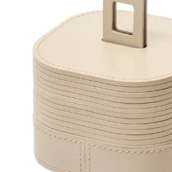 Porta sottobicchieri Nautilus bianco da 12 pezzi di Simone Fanciullacci