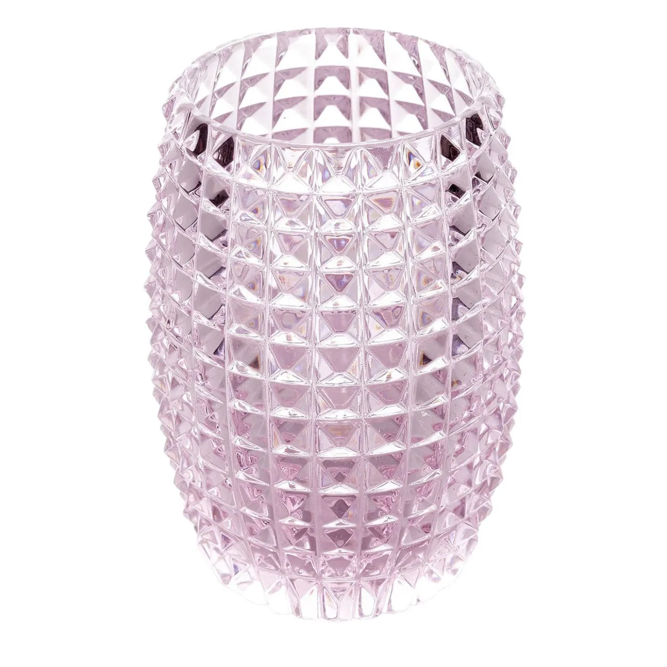 Portaspazzolino della collezione Pink Crystal