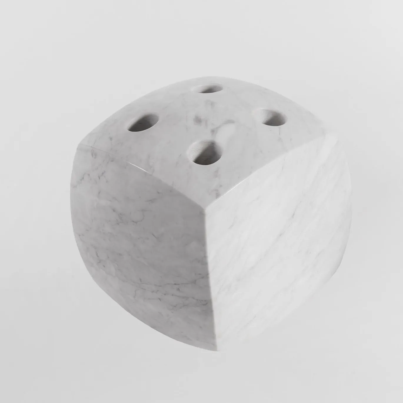 Porta stecche bianco di Adriano Design