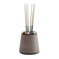 Portastecche e Palle da Terra Bobo in Pelle Beige