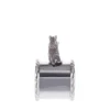 Portatovaglioli in argento sterling Porcellino