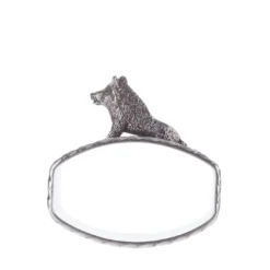 Portatovaglioli in argento sterling Porcellino