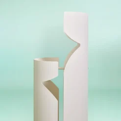 Portombrelli Hug in Metallo Bianco di MM Company