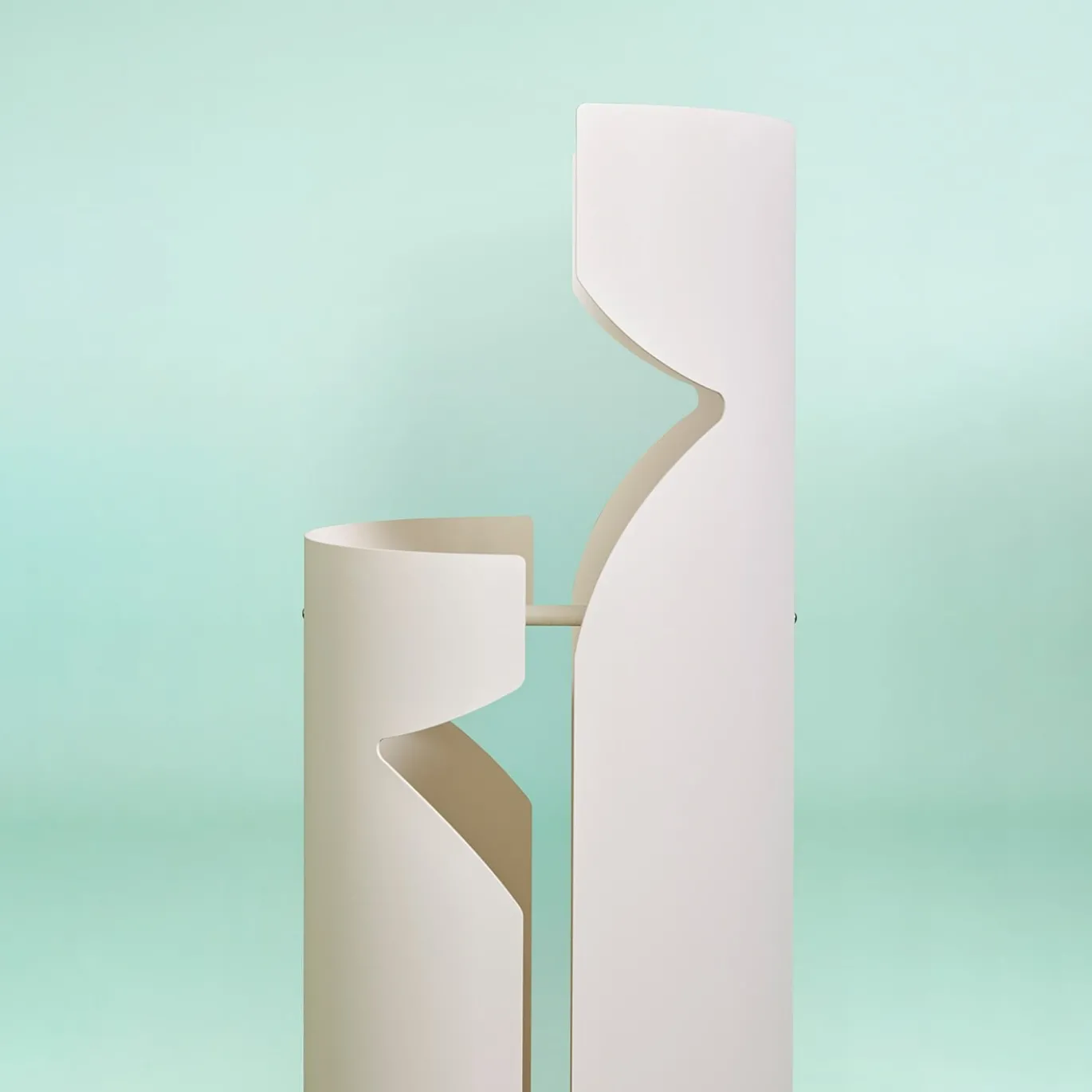 Portombrelli Hug in Metallo Bianco di MM Company