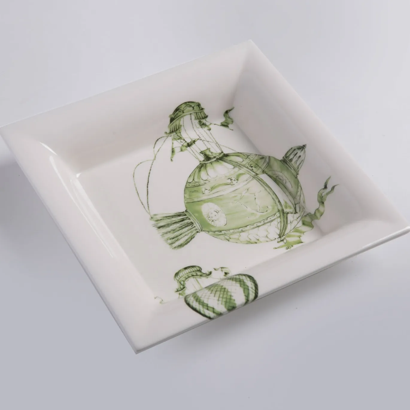 Posacenere in Ceramica Mongolfiere