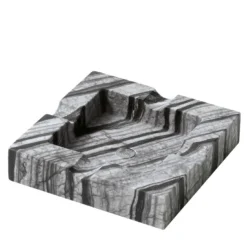 Posacenere in marmo nero del Kenya della collezione Giorgio