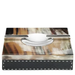Posacenere nero Leandro