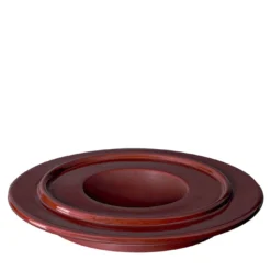 Posacenere rosso di Ettore Sottsass