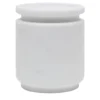 Pyxis Vaso medio bianco Michelangelo di Ivan Colominas