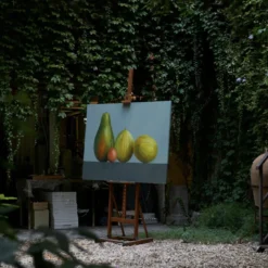 Quadro Composition with Tropical Fruits #1 Blu