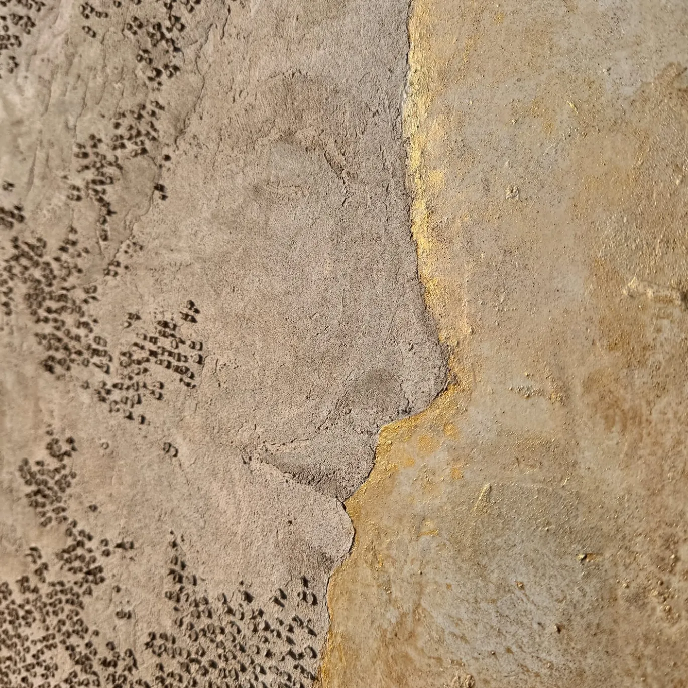 Quadro materico Dike in resina
