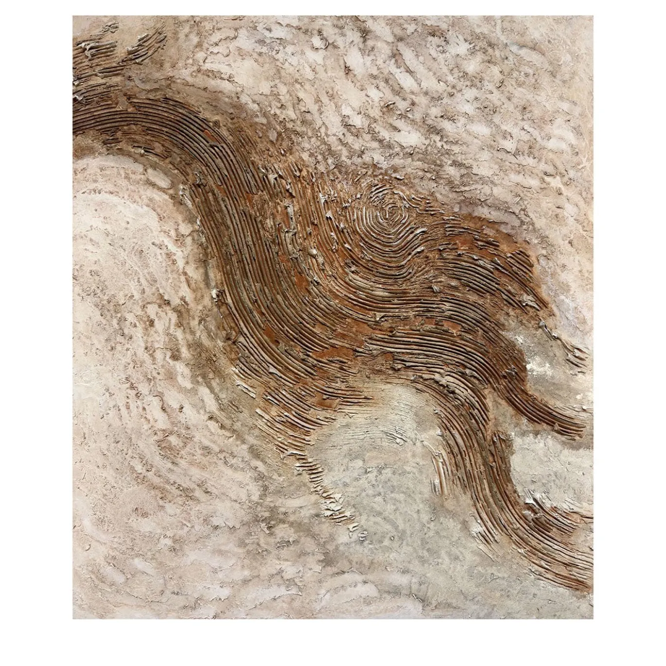 Quadro Materico Minerali in resina