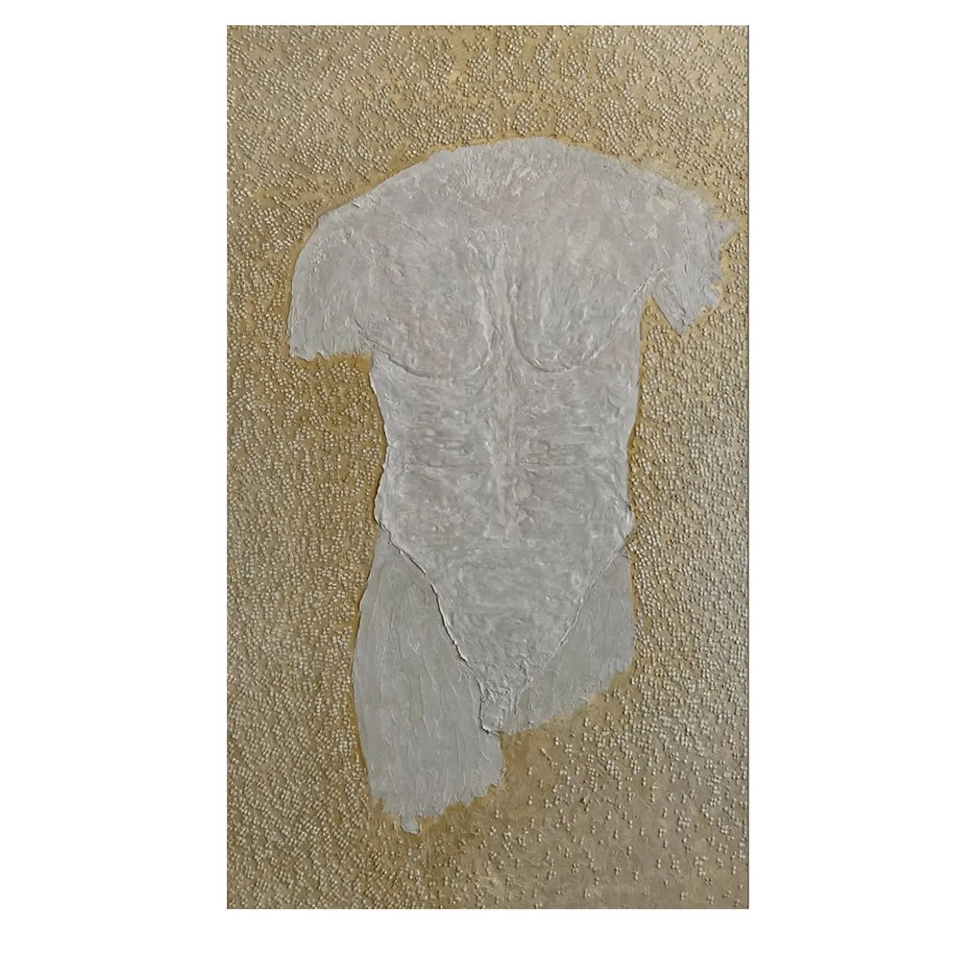 Quadro Materico The Golden Age in resina