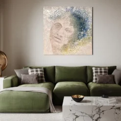 Quadro Materico Uscita di Venere in resina