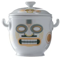 Quirigue Small Cooler/Ice Bucket con ciotola e coperchio