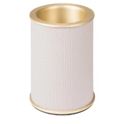 Raffreddatore per bottiglie Positano bianco e oro
