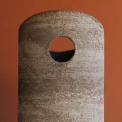 Raffreddatore per vino in ceramica grigio scuro #1