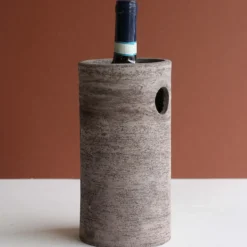 Refrigeratore per vino in ceramica grigio scuro #2