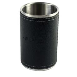 Refrigeratore per vino in metallo nero