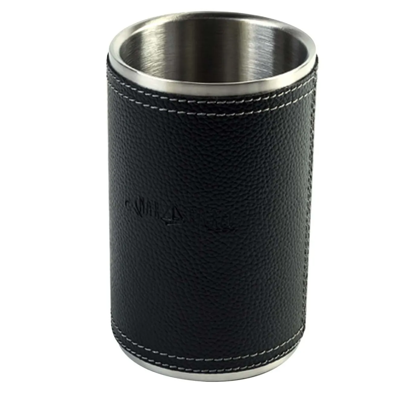 Refrigeratore per vino in metallo nero