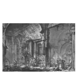 Romanus Prospectus Piranesi 22 Carta da parati