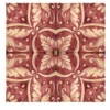 Rosso Ficus Indica Set di 4 piastrelle #4