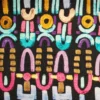 Runner Colores stampato multicolore