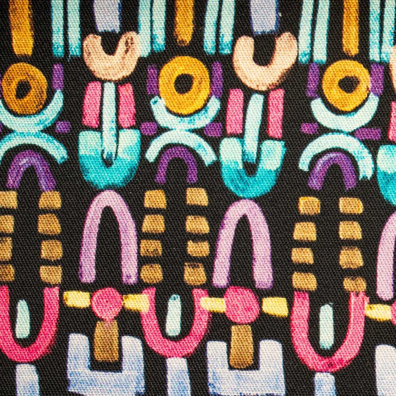 Runner Colores stampato multicolore