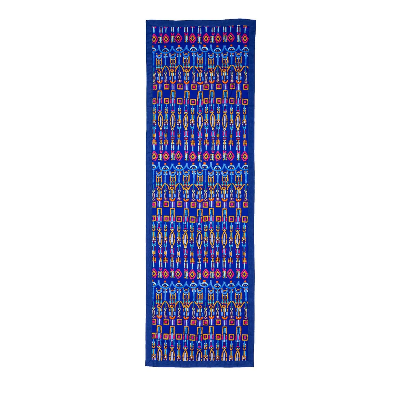 Runner Colores stampato nei toni del blu