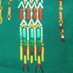 Runner Colores stampato nei toni del verde