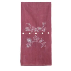 Runner da Tavola in Lino con Pois Oro – Collezione Ninfa dei Fiori