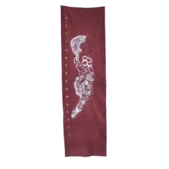 Runner da Tavola in Lino con Pois Rame – Collezione Ninfa dei Fiori
