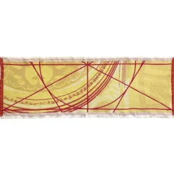 Runner Double Face Borromi in Fucsia e Giallo Plankton