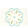 Runner Grano multicolore con frange in avorio
