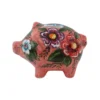 Salvadanaio Scatola Grande in Ceramica Rosa