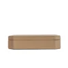 Scatola Del Monte 25 in legno e pelle beige Tamarone