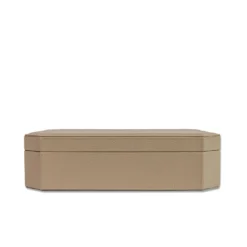 Scatola Del Monte in pelle Beige Tamarone