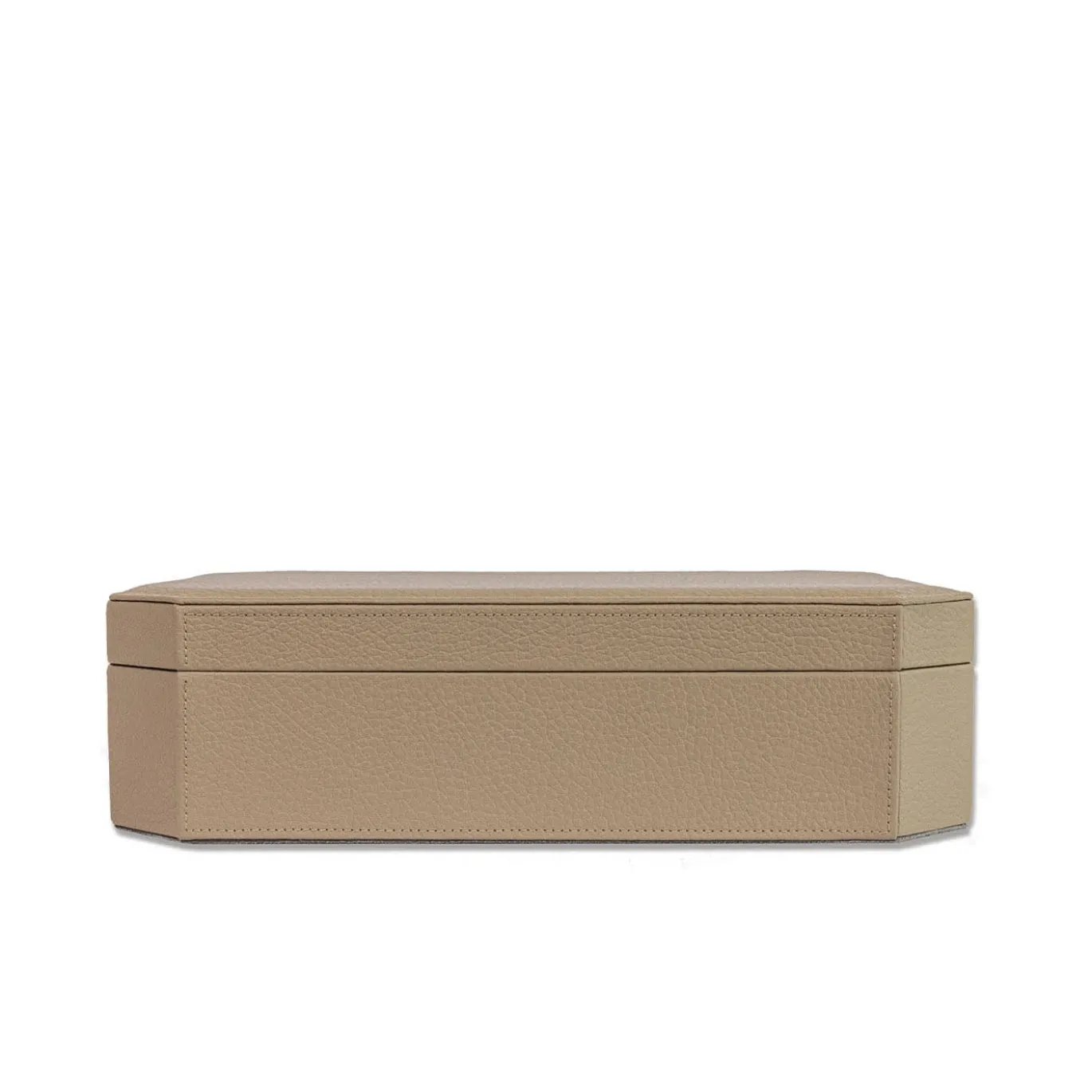 Scatola Del Monte in pelle Beige Tamarone