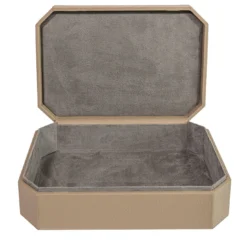 Scatola Del Monte in pelle Beige Tamarone