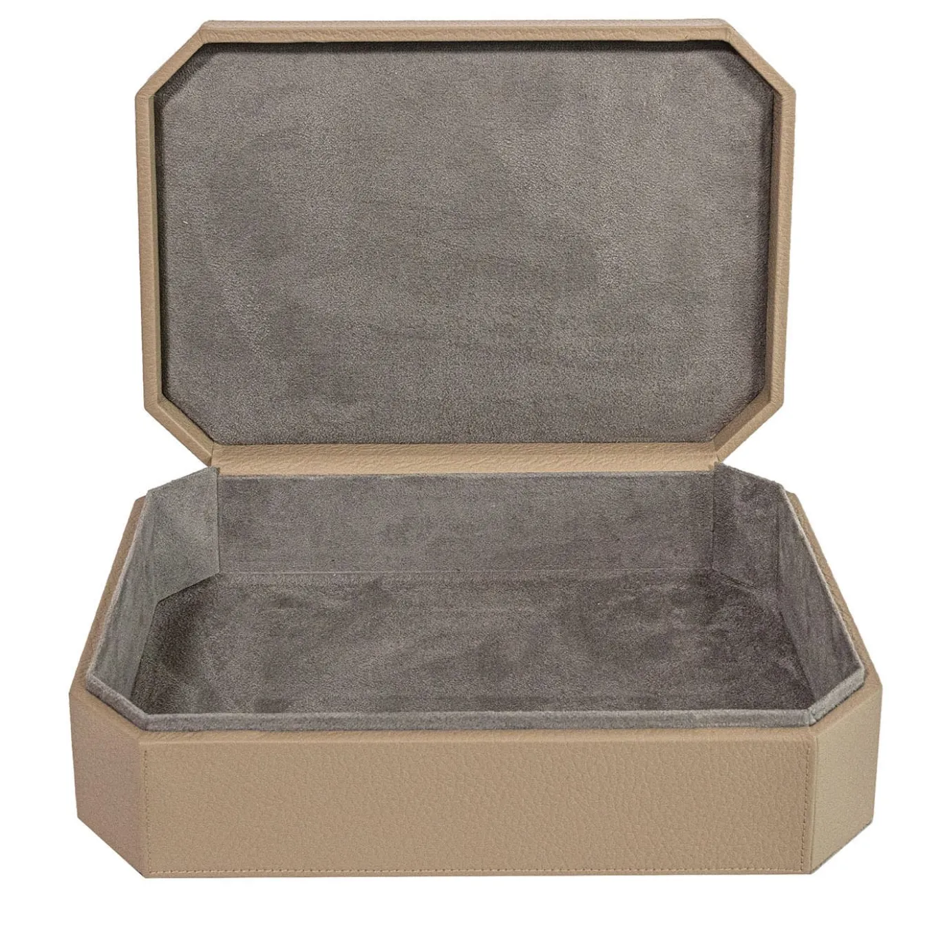 Scatola Del Monte in pelle Beige Tamarone
