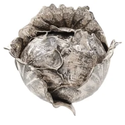 Scatola in argento sterling Secret Cabbage