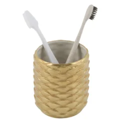 SCATOLA IN COTONE PAVONE - ORO