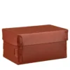 Scatola in pelle rossa Snob